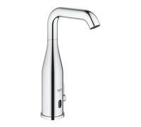GROHE Essence Robinet de lavabo Pose sur plan - bec 12.7cm - électronique - Adaptateur - 230V - chrome 36444000