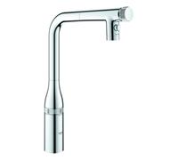 GROHE Essence SmartControl Mitigeur d'évier, avec douchette extractible Dual, saillie 201mm, 31892000, Couleur: chrome