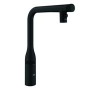 GROHE Essence SmartControl Mitigeur d'évier, avec douchette extractible Dual, saillie 201mm, 31892KF0, Couleur: Noir Fantôme