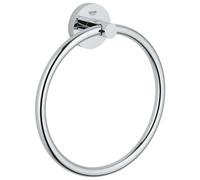 GROHE Essentials Anneau de serviette - 18cm - rond - chrome 40365001