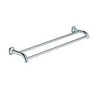 Grohe Essentials Authentic Badetuchhalter 40654001 double, chromé, 626 mm, fixation invisible