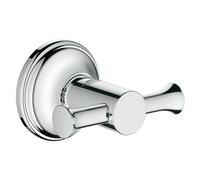GROHE Essentials Authentic crochet de serviette - double - chrome 40656001