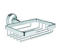 GROHE Panier de rangement Essentials Authentic - chromé, métal, fixation dissimulée