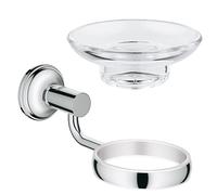 Grohe Essentials Authentic Porte-savon, 40652001+40368001,