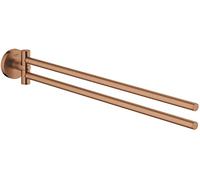 GROHE Essentials - Barre porte-serviettes warm sunset brossé