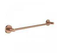 Grohe - Essentials Barre porte-serviettes en métal avec fixations cachées, Warm Sunset brossé (40688DL1)