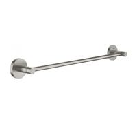 GROHE Porte-serviette Essentials 40688DC1 45 cm supersteel, fermeture dissimulée