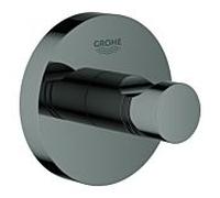 Grohe Essentials crochet pour peignoir 40364A01 graphite dur, fermeture dissimulée