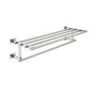 Grohe Essentials Cube Badetuchhalter 40512DC1 55,8 cm, multi, fermeture invisible, supersteel