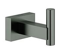 GROHE Crochet pour peignoir Essentials Cube 40511AL1 Graphite dur brossé, fermeture dissimulée