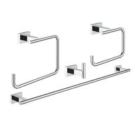 GROHE Essentials Cube - Ensemble accessoires WC 5 en 1 chrome