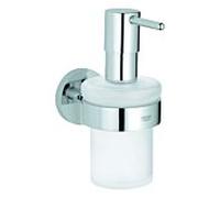GROHE Distributeur de savon Essentials 40448001 avec support chromé