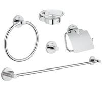 GROHE Ensemble d'accessoires de salle de bains Essentials 40344001
