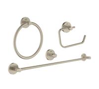 Grohe Essentials Ensemble d'accessoires de salle de bains, 40823EN1,