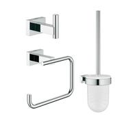 Grohe Essentials kit d'accessoires 3 en 1 StarLight Chrome 40757001