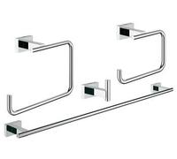 Grohe Essentials kit d'accessoires 4 en 1 StarLight Chrome 40778001
