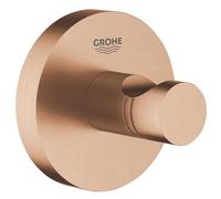 GROHE Peignoir crochet Essentials 40364DL1 – Coucher du soleil chaud brossé, fermeture invisible