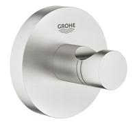 GROHE Crochet pour peignoir Essentials 40364DC1 supersteel, fermeture dissimulée