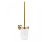 GROHE Essentials Porte-brosse WC mural 40374GL1 – fermeture dissimulée – Cool Sunrise