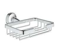 GROHE Panier de rangement Essentials Authentic - chromé, métal, fixation dissimulée