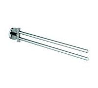 GROHE Porte-serviettes Essentials 40371001, 43,9 cm, à 2 bras pivotants, chromé