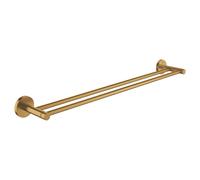 Grohe Essentials double Badetuchhalter 40802GN1 60cm, fermeture invisible, brossé cool sunrise