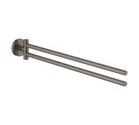 Grohe - Essentials porte-serviettes, hard graphite brossé (40371AL1)