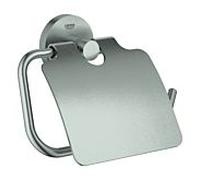 GROHE Essentials - Porte-rouleau de papier toilette supersteel