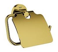 Grohe Essentials porte- WC 40367GL1 cool sunrise, avec couvercle, fermeture dissimulée