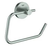 GROHE Essentials - Porte-rouleau de papier toilette supersteel