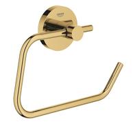 GROHE Porte-papier toilette mural Essentials 40689GL1 sans couvercle, fixations cachées Cool Sunrise