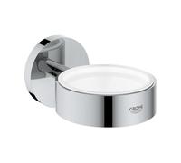 GROHE Essentials, support, surface facile à entretenir | Fabrication conçue pour un usage quotidien dans la salle de bains, montage facile (chrome, 40369001)