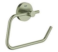 Grohe Essentials WC porte-papier 40689EN1 nickel brossé, sans couvercle, fermeture dissimulée