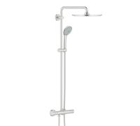 Grohe Euphoria Colonne de douche en applique avec mitigeur thermostatique, 26075DC0,