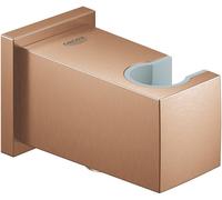 Grohe Euphoria Cube raccord coudé avec support Brushed Warm Sunset 26370DL0