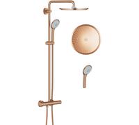 Grohe Euphoria ensemble de douche mural avec thermostat oui Brushed Warm Sunset 26075DL0