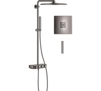 GROHE Ensemble de douche mural Euphoria 26508A00 avec thermostat Hard Graphite