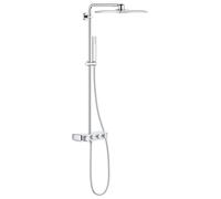 Grohe Euphoria ensemble de douche mural avec thermostat oui StarLight Chrome 26508000
