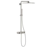 Grohe Euphoria ensemble de douche mural avec thermostat oui SuperSteel 26508DC0