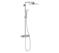 GROHE Euphoria SmartControl System Duo - Système de douche Rainshower SmartActive 310 avec mitigeur thermostatique supersteel
