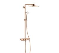GROHE Euphoria SmartControl - Système de douche Rainshower SmartActive 310 avec mitigeur thermostatique warm sunset