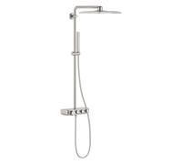GROHE Euphoria SmartControl - Système de douche Rainshower SmartActive 310 avec mitigeur thermostatique supersteel