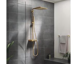 Grohe Euphoria SmartControl Colonne de douche en applique avec mitigeur thermostatique, 26508GL0,