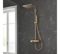 GROHE Euphoria SmartControl - Système de douche Rainshower SmartActive 310 avec mitigeur thermostatique cool sunrise brossé