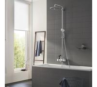 Grohe Euphoria SmartControl Colonne de douche, Mitigeur thermostatique, avec bec de baignoire, 26510000,