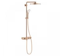 GROHE Système de douche Euphoria SmartC 310 Duo – douchette, mitigeur thermostatique AP, bras 45 cm