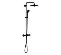 Grohe Euphoria système de douche 27615KF2 thermostatique en saillie, montage mural, noir fantôme
