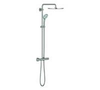 Grohe Euphoria ensemble de douche mural avec thermostat oui SuperSteel 26075DC0