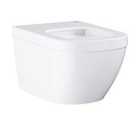 Euro Ceramic Cuvette WC suspendu, Blanc alpin (39328000)