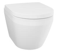 Grohe Euro Ceramic cuvette wc avec abattant à descente lente suspendue oui oui blanc brillant 102509SH00